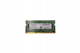 PAMIĘC RAM SODIMM 2GB DDR3 1066MHz CRUCIAL