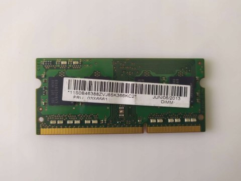 PAMIĘĆ RAM DO LAPTOPÓW DDR3L 4GB SO DIMM SAMSUNG