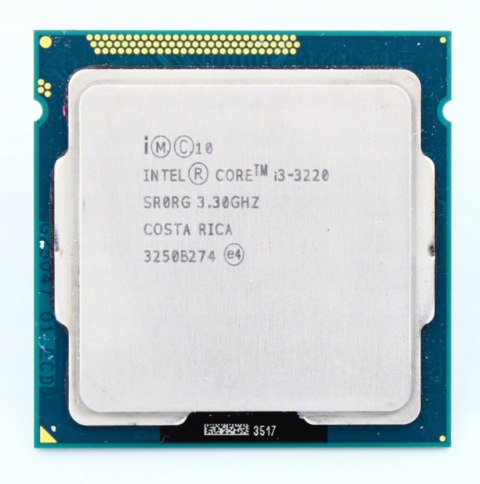 PROCESOR INTEL CORE I3-3220 3,3GHZ 2 RDZENIE FV