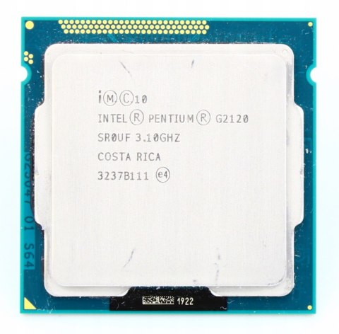 PROCESOR INTEL PENTIUM G2120 3,1GHz 2 RDZENIE FV
