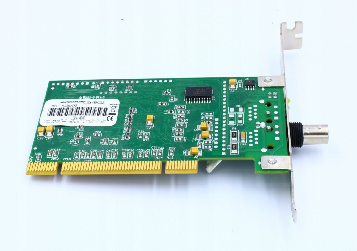 CONTEMPORARY CONTROLS PCI20U-CXB PCI COAX ARCNET