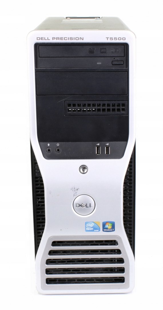 KOMPUTER DELL T5500 XEON 2,4GHZ 16GB 240SSD W7 NVS