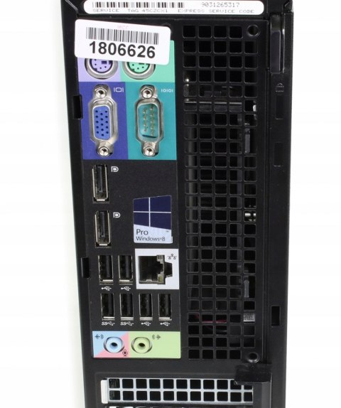 KOMPUTER DELL OPTIPLEX 9010 SFF I3 8GB 1TB SSD W10
