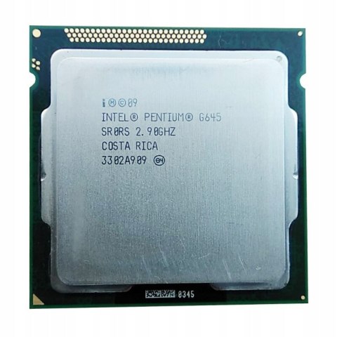 PROCESOR INTEL PENTIUM G645 2,9GHz LGA1155 3CACHE