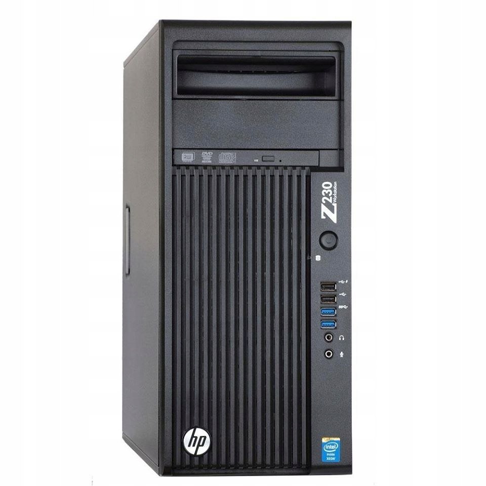 KOMPUTER HP Z230 I7 3.4GHZ 16GB 240SSD+1TB W10 DVD