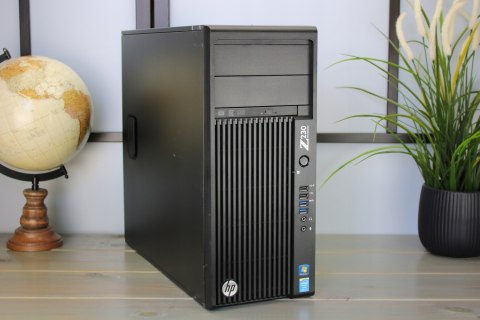 HP Workstation Z230 Tower Intel Core i7 16GB DDR3 1240GB HDD + SSD DVD Windows 10 Pro