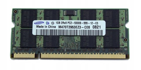 PAMIEĆ RAM DO LAPTOPÓW 1GB DDR2 SODIMM
