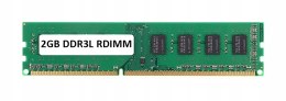 PAMIĘĆ RAM 2GB DDR3L RDIMM ECC DO SERWERÓW