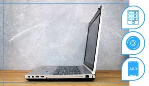 LAPTOP HP 8570P I5 3GEN 16GB 240SSD W10 KAM 15''