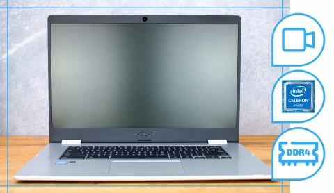 LAPTOP ASUS CHROMEBOOK INTEL 4GB 32SSD 15 KAMERA