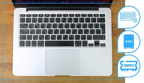 Apple Macbook Pro A1502 Intel Core i7 8GB DDR3 256GB SSD Mac OS 13.3"