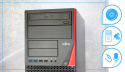 Fujitsu Esprimo P720 Tower Intel Core i5 8GB DDR3 1000GB SSD DVD Windows 10 Pro