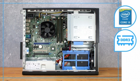 Dell Optiplex 7010 Desktop Intel Core i3 8GB DDR3 500GB HDD DVD Windows 10 Pro