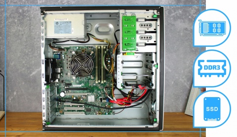 HP Compaq Elite 8300 Tower Intel Core i7 16GB DDR3 1000GB SSD Windows 10 Pro