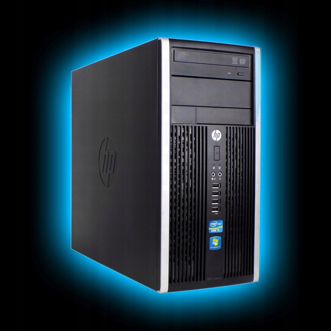 Gaming HP Compaq Elite 8300 Tower Intel Core i5 GeForce GT 1030 8GB DDR3 1240GB HDD + SSD Windows 10 Pro
