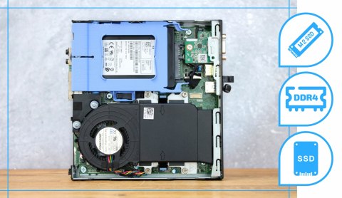 Dell Optiplex 3060 Tiny Intel Core i5 8GB DDR4 1000GB SSD Windows 10 Pro