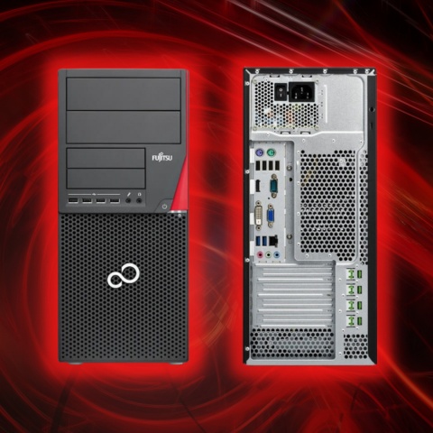 Gaming Fujitsu Esprimo P720 Tower Intel Core i5 GeForce GTX 1050 Ti 8GB DDR3 740GB HDD + SSD Windows 10 Pro