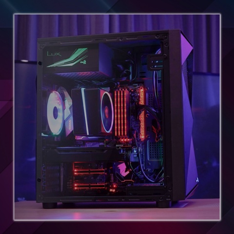 Gaming Aerocool Cosmo Tower Intel Core i7 GeForce GTX 1050 Ti 8GB DDR3 1512GB HDD + SSD Windows 10 Pro