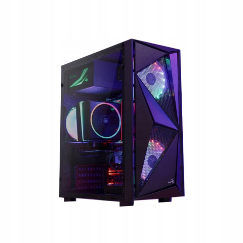 Gaming Aerocool Cosmo Tower Intel Core i7 GeForce GTX 1050 Ti 8GB DDR3 500GB HDD Windows 10 Pro