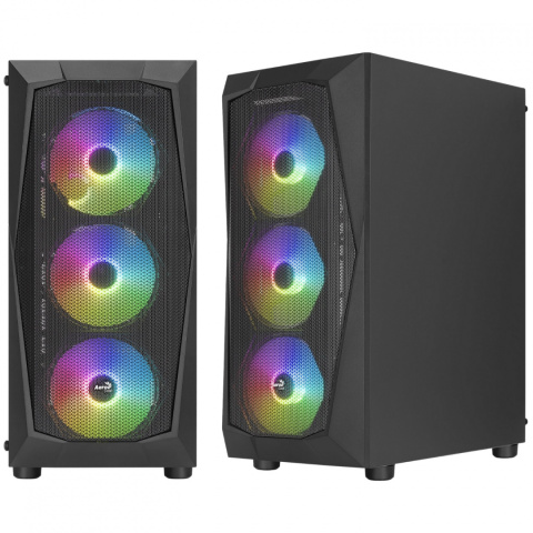 Gaming Aerocool Cosmo Tower Intel Core i7 GeForce GTX 1050 Ti 16GB DDR3 512GB SSD Windows 10 Pro