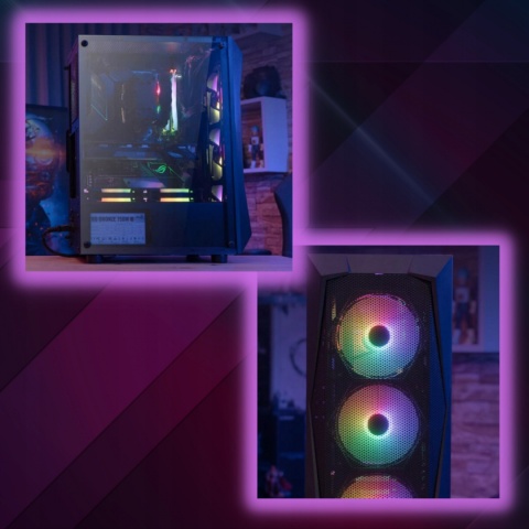 Gaming Aerocool Cosmo Tower Intel Core i7 GeForce GTX 1050 Ti 16GB DDR3 512GB SSD Windows 10 Pro