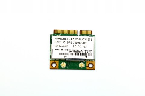 KARTA WiFI HP PROBOOK 650 G1 730668-001