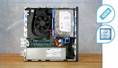 Dell Optiplex 7040 SFF Intel Core i7 16GB DDR4 512GB SSD DVD Windows 10 Pro