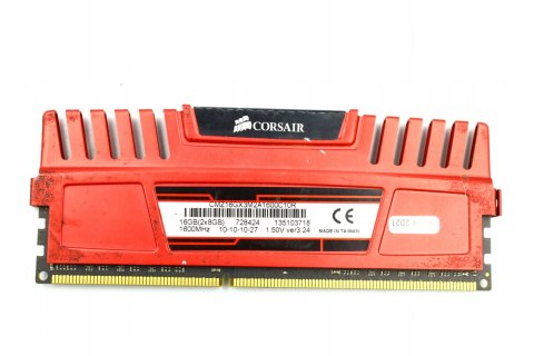 PAMIĘĆ RAM CORSAIR 1x8GB DDR3 CMZ16GX3M2A1600C10R