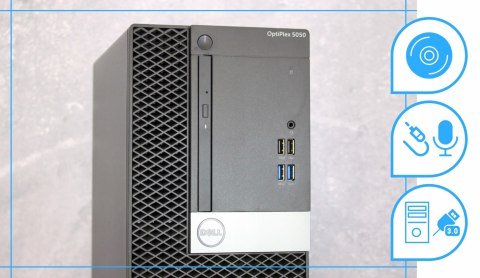 Dell Optiplex 5050 Tower Intel Core i5 8GB DDR4 1000GB SSD DVD Windows 10 Pro