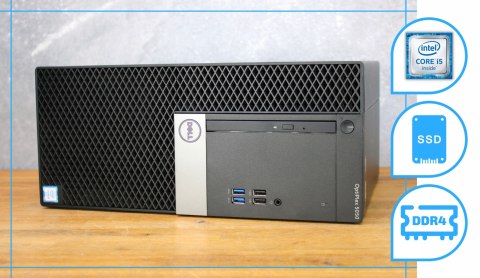 Dell Optiplex 5050 Tower Intel Core i5 8GB DDR4 1000GB SSD DVD Windows 10 Pro