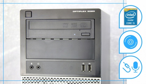 KOMPUTER DELL 3020 I5 4GEN 8GB 256SSD W10 DVD