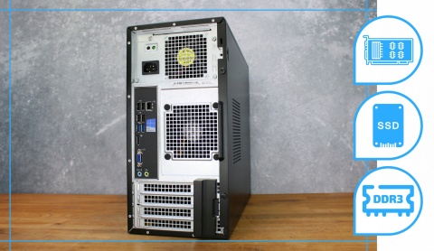 KOMPUTER DELL 3020 I5 4GEN 8GB 256SSD W10 DVD