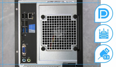 KOMPUTER DELL 3020 I5 4GEN 8GB 256SSD W10 DVD