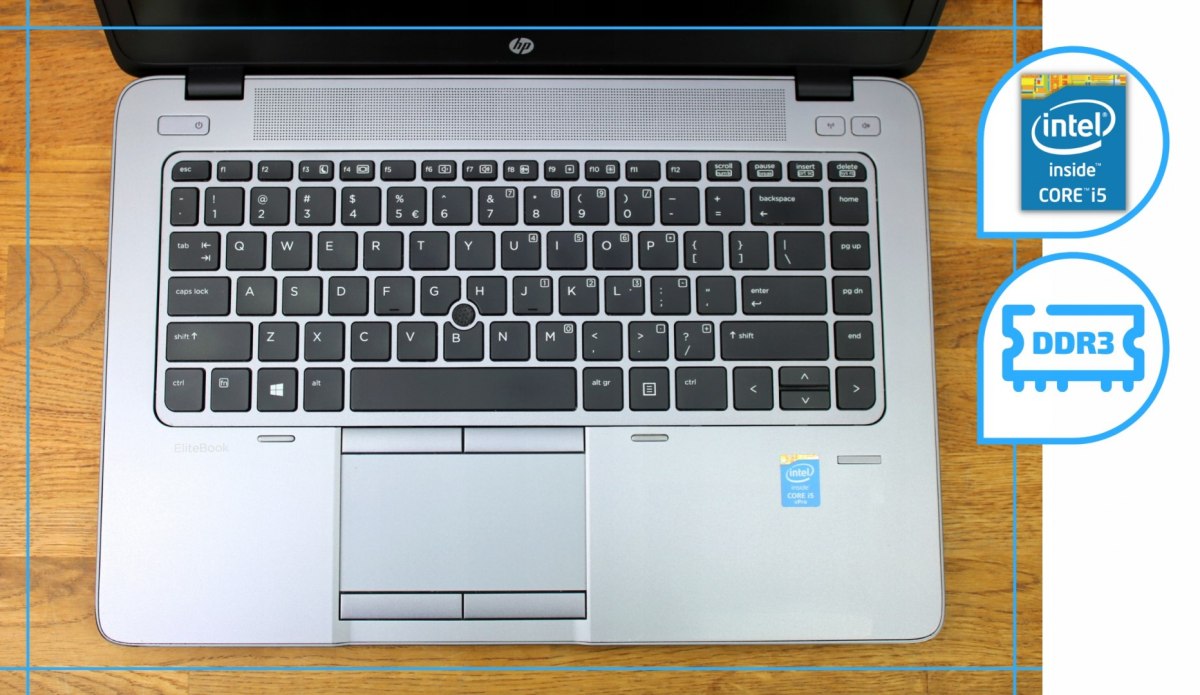 HP EliteBook 840 G2 Intel Core i5 8GB 240GB SSD Windows 10 Pro 14"