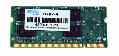 PAMIĘĆ RAM DO LAPTOPÓW DDR2 1GB SO DIMM EDGE