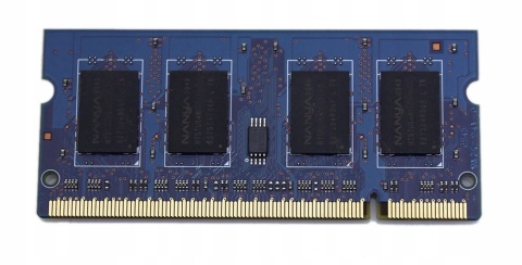 PAMIĘĆ RAM DO LAPTOPÓW DDR2 1GB SO DIMM NANYA