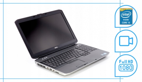 LAPTOP DELL E5530 I5 8GB 128SSD KAM 15'' FHD W10
