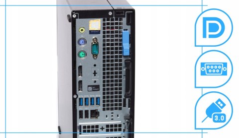 KOMPUTER DELL 7060 I5 8GEN 16GB DDR4 512SSD W11