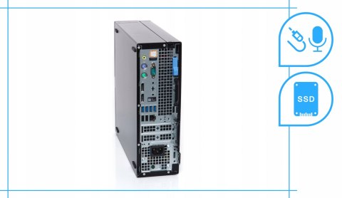 KOMPUTER DELL 7060 I5 8GEN 16GB DDR4 512SSD W11