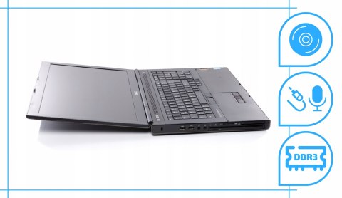 Dell Precision M6800 Intel Core i7 NVIDIA Quadro K3100M 16GB DDR3 512GB SSD DVD Windows 10 Pro 17.3"