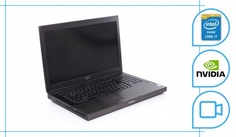 Dell Precision M6800 Intel Core i7 NVIDIA Quadro K3100M 32GB DDR3 512GB SSD DVD Windows 10 Pro 17.3"