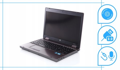 HP ProBook 6570b Intel Core i3 16GB DDR3 256GB SSD DVD Windows 10 Pro 15.6"