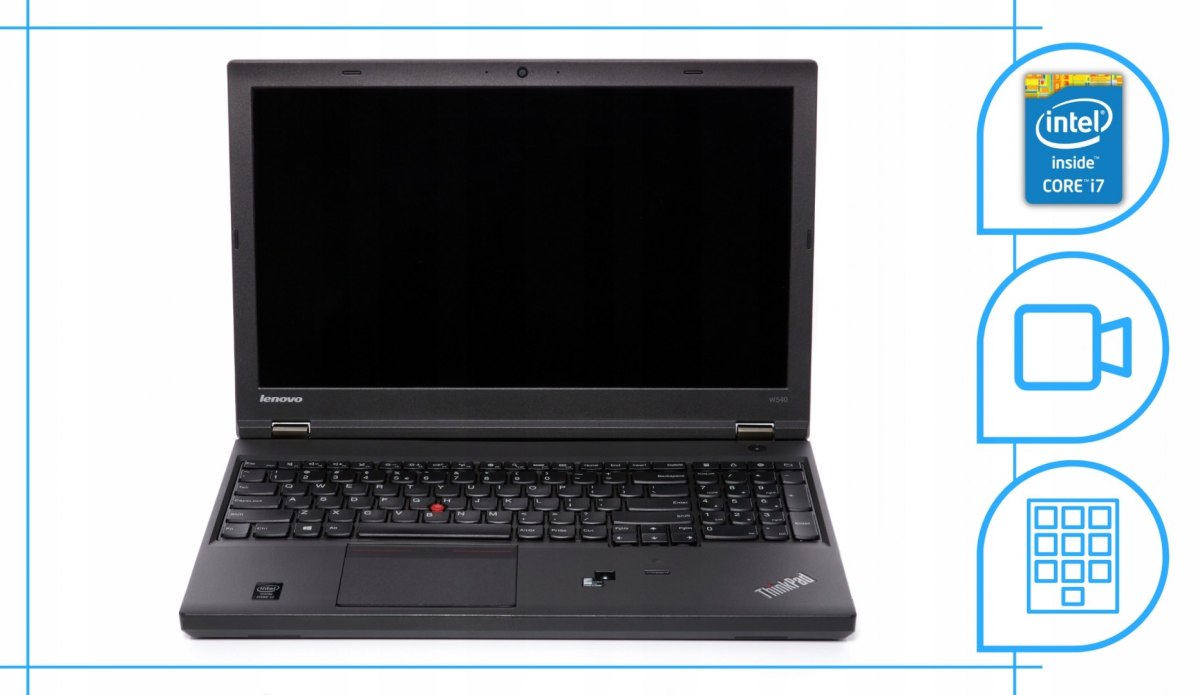 Lenovo ThinkPad W540 Intel Core i5 8GB DDR3 512GB SSD DVD Windows 10 Pro 15.6"
