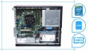 Dell Optiplex 7010 Desktop Intel Core i3 8GB DDR3 256GB SSD DVD Windows 10 Pro