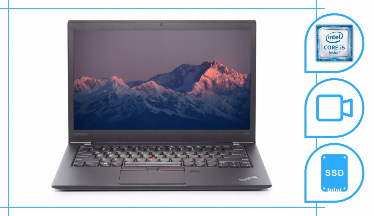 Lenovo ThinkPad T460S Intel Core i5 12GB DDR4 512GB SSD Windows 10 Pro 14"