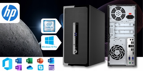 HP ProDesk 400 G3 Tower Intel Core i5 16GB DDR4 120GB SSD DVD Windows 10 Pro