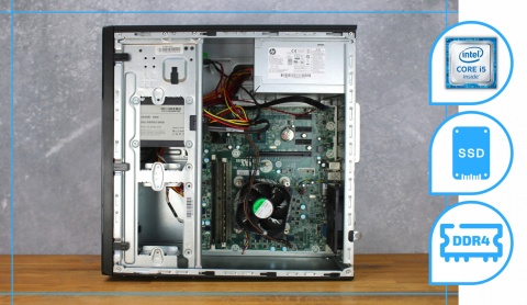 HP ProDesk 400 G3 Tower Intel Core i5 16GB DDR4 120GB SSD DVD Windows 10 Pro