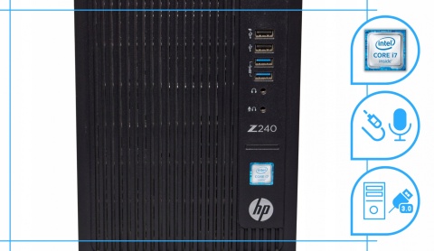 HP Workstation Z240 Tower Intel Core i7 Quadro K620 16GB DDR4 2512GB HDD + SSD Windows 10 Pro