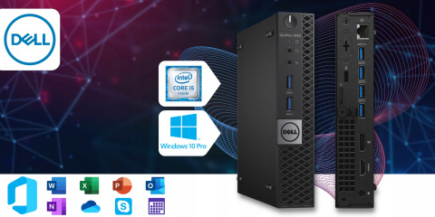 Dell Optiplex 5050 Tiny Intel Core i5 8GB DDR4 128GB SSD Windows 10 Pro