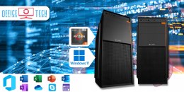 OfficeTech AMD Ryzen 5 16GB DDR4 1000GB SSD DVD Windows 11 Pro